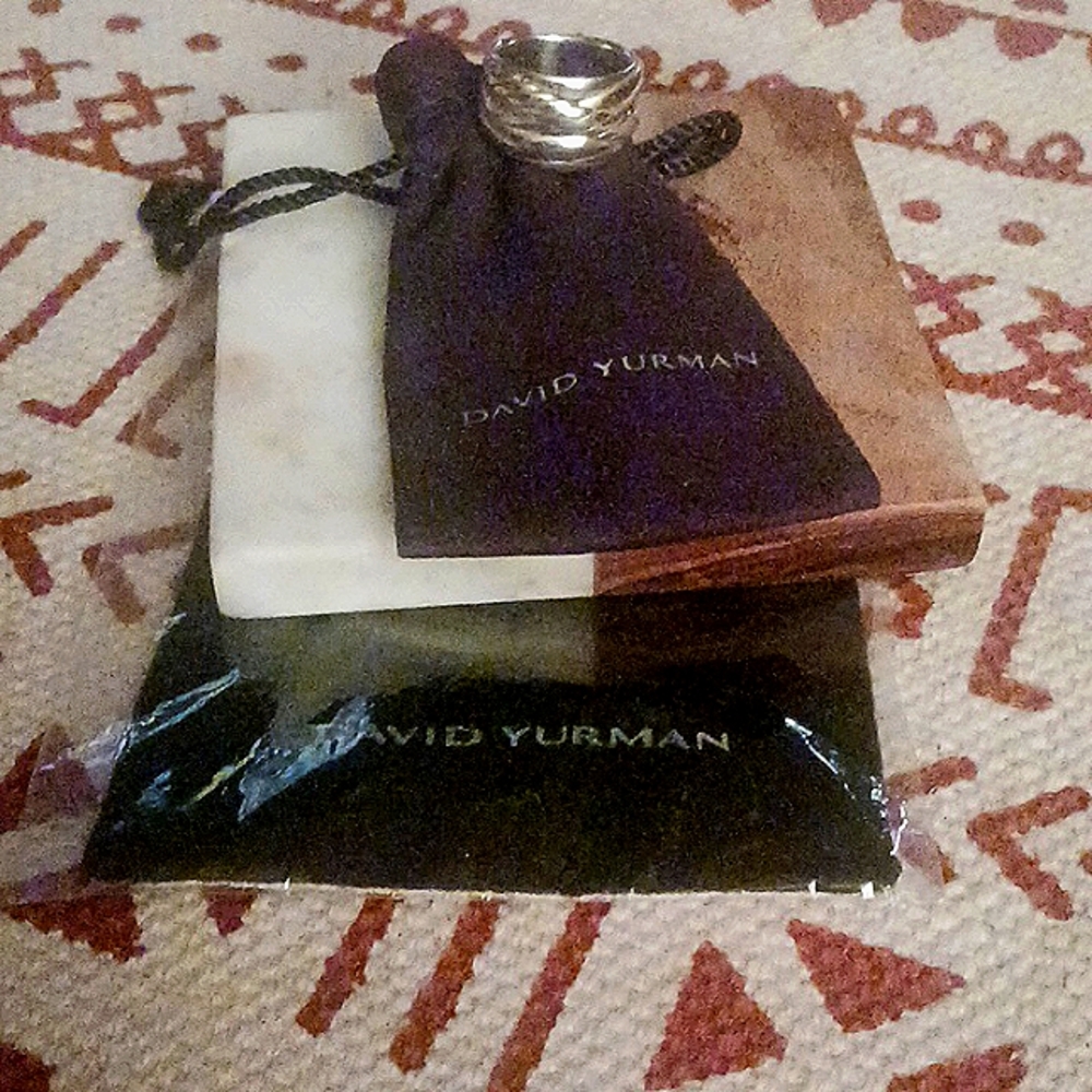 David Yurman Silver ring